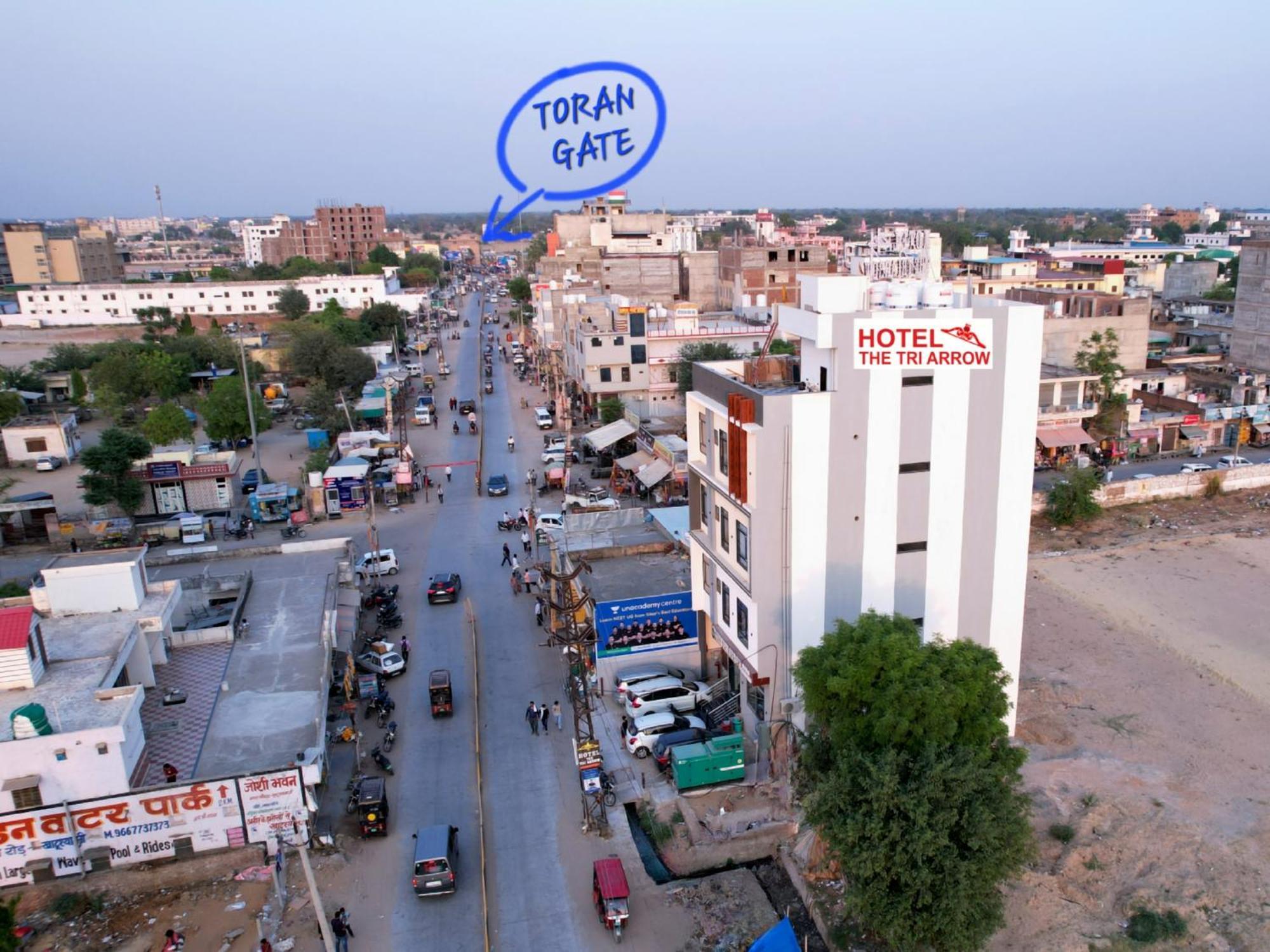 The Tri Arrow Hotel Khatu Bagian luar foto